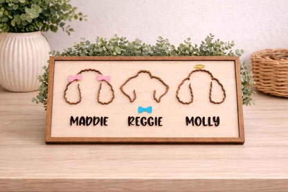 Pet Silhouette Frames
