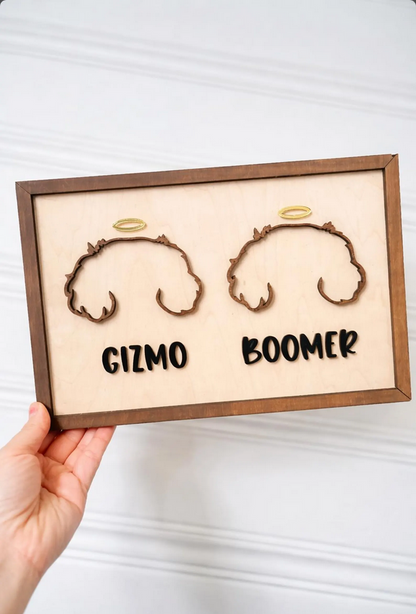 Pet Silhouette Frames