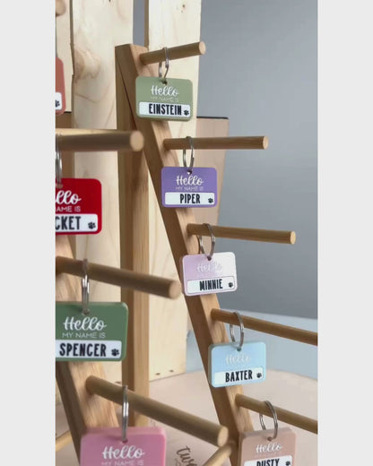 Pet ID Tags - "Hello My Name Is"