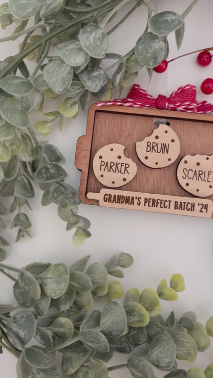 Family Ornament - Cookie Board