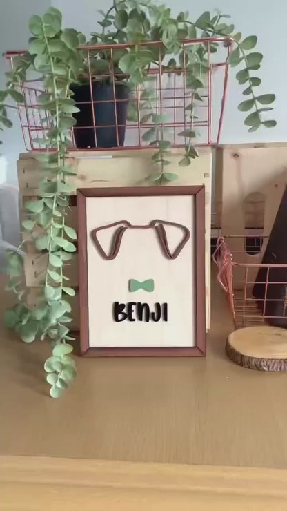 Pet Silhouette Frames